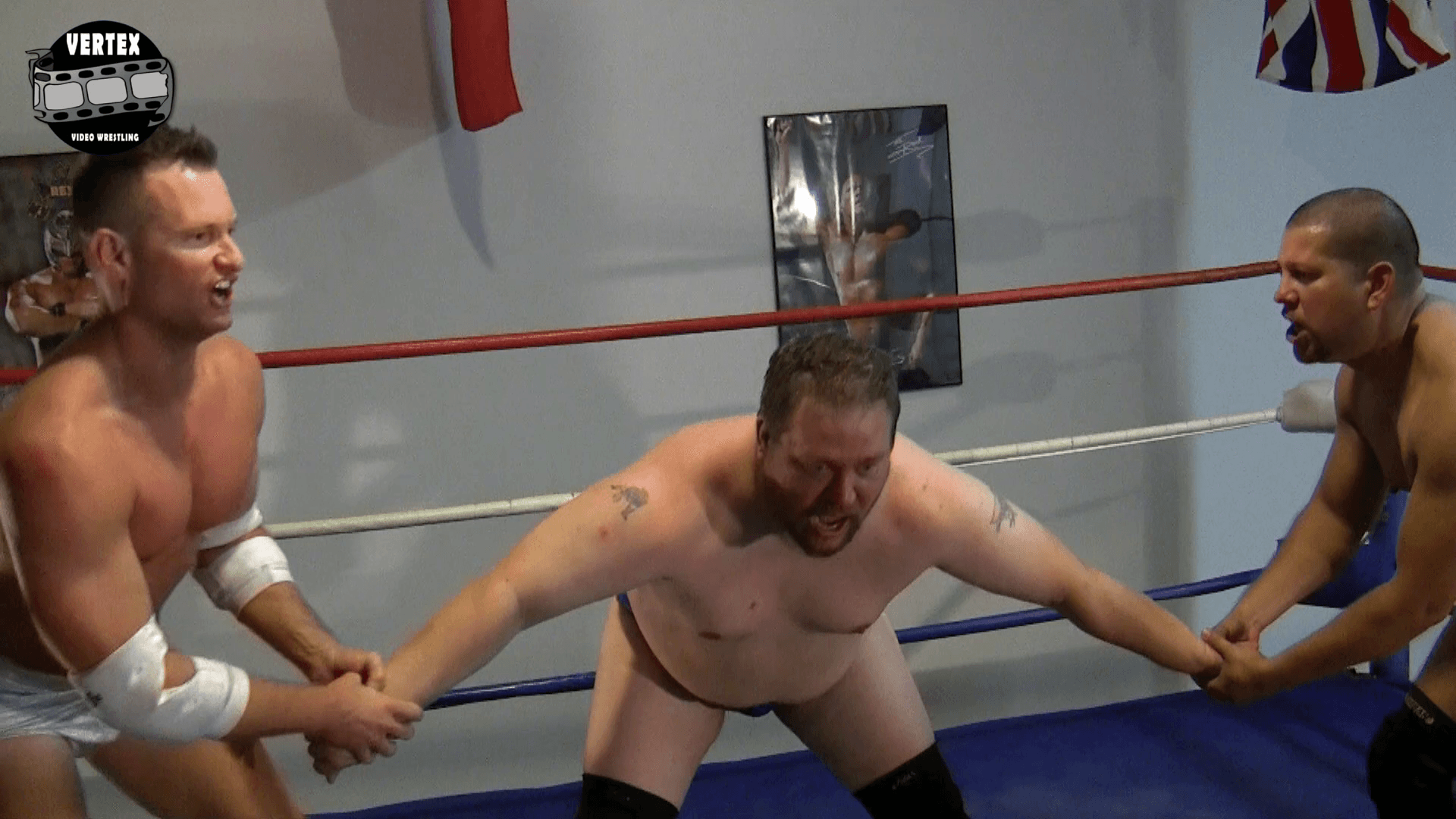 JerBear vs Donnie Dash & Damian Ortega - Vertex Wrestling